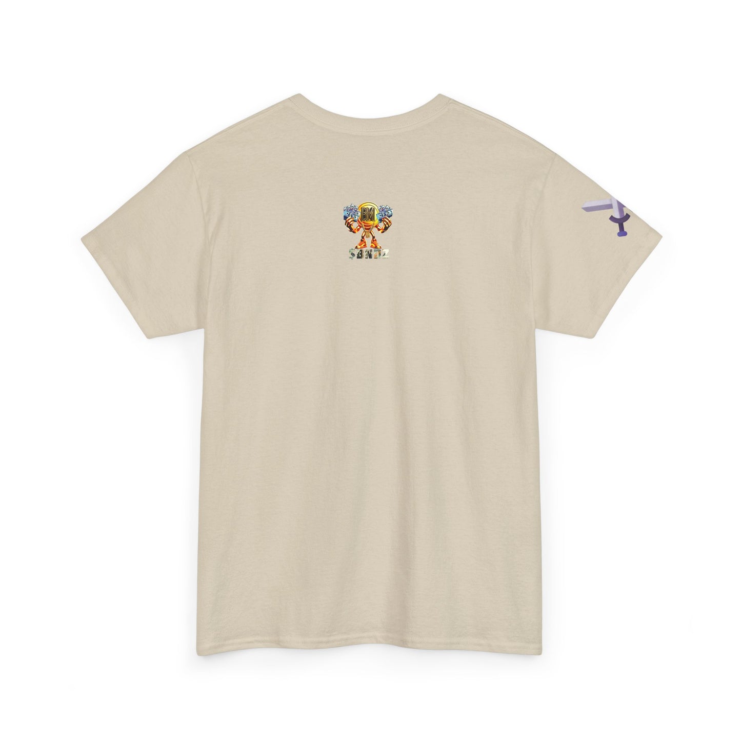 Double GG Unisex Heavy Cotton Tee - Stylish Graphic Tee for Everyday Wear