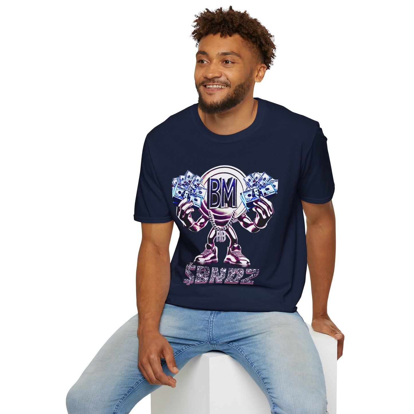 Blue Berry Band Man Unisex Soft style T-Shirt -