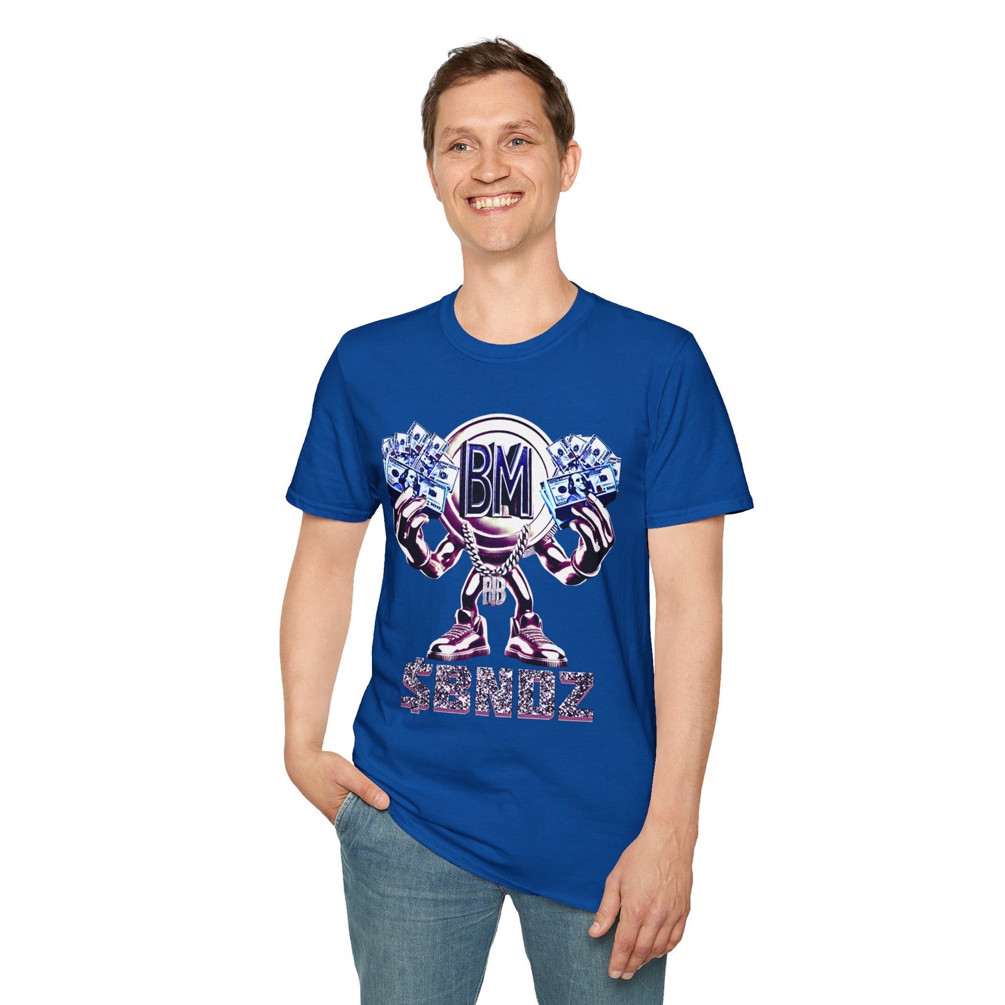 Blue Berry Band Man Unisex Soft style T-Shirt -