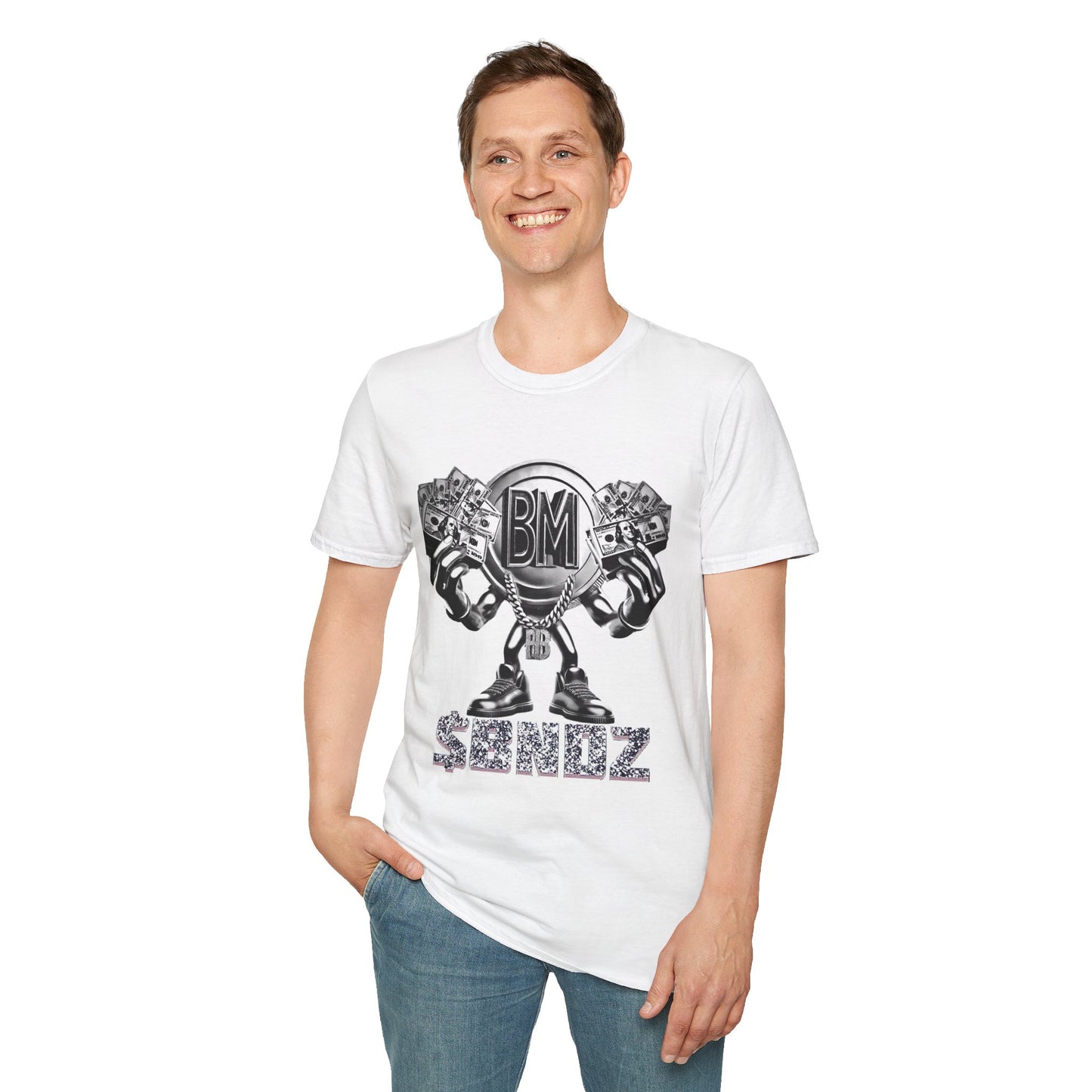 All Platinum Band Man Unisex Soft style T-Shirt - Bold Graphic Tee for Trendsetters