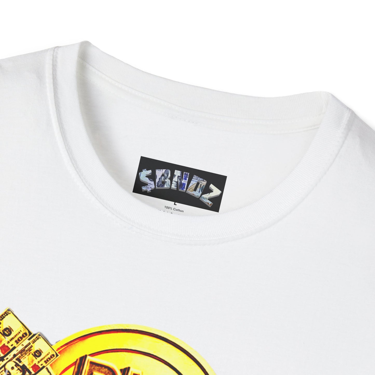 All Gold Band Man: Unisex Softstyle T-Shirt