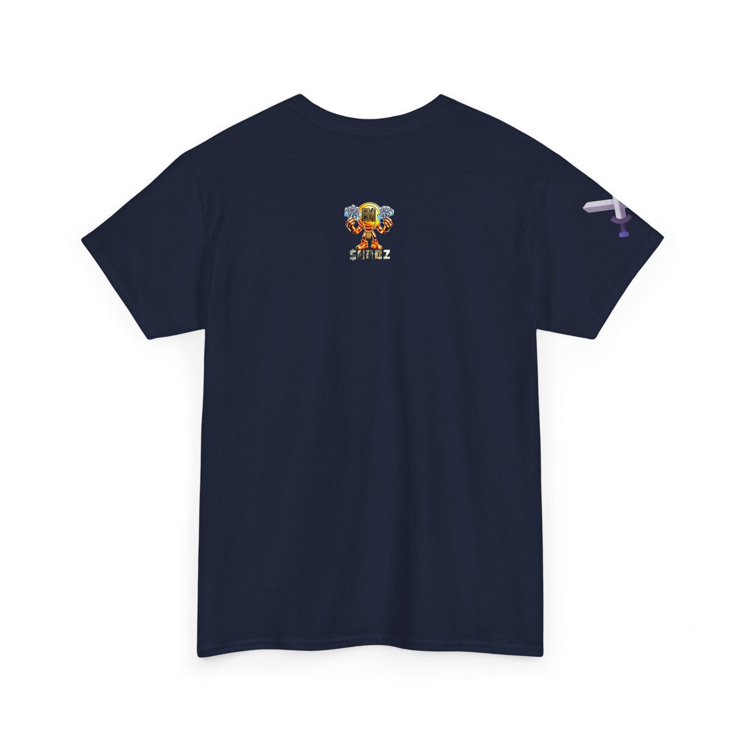 Double GG Unisex Heavy Cotton Tee - Stylish Graphic Tee for Everyday Wear