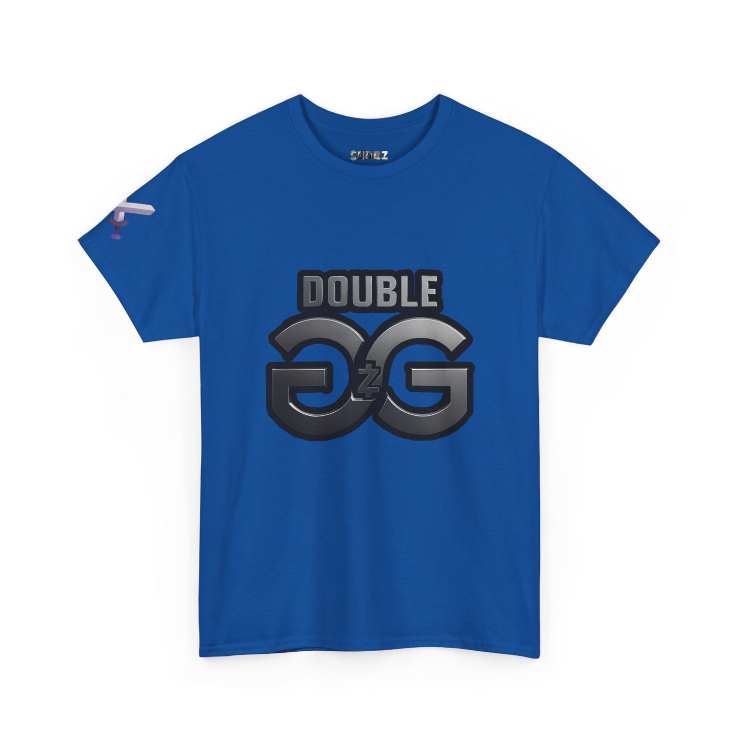 Double GG Unisex Heavy Cotton Tee - Stylish Graphic Tee for Everyday Wear