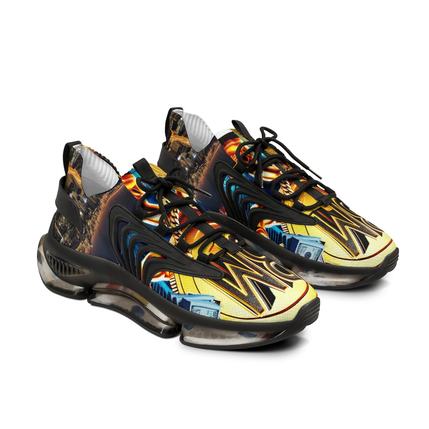 Vibrant Mesh Sneakers - Stylish & Comfortable Casual Footwear