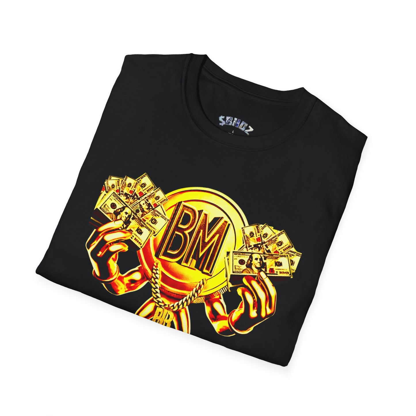 All Gold Band Man: Unisex Softstyle T-Shirt