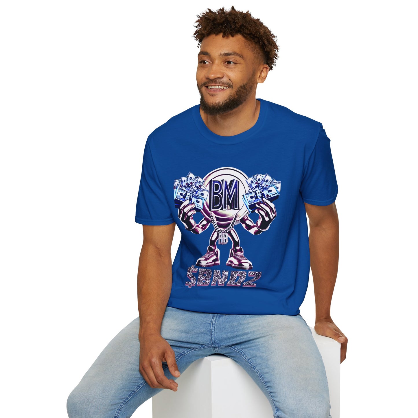 Blue Berry Band Man Unisex Soft style T-Shirt -