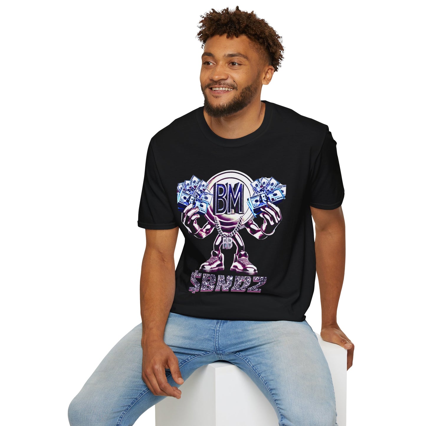 Blue Berry Band Man Unisex Soft style T-Shirt -