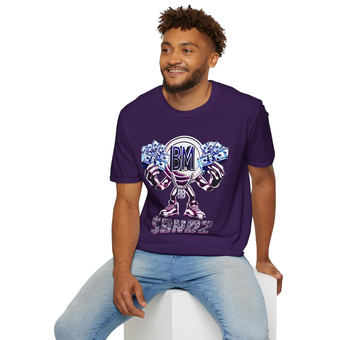 Blue Berry Band Man Unisex Soft style T-Shirt -