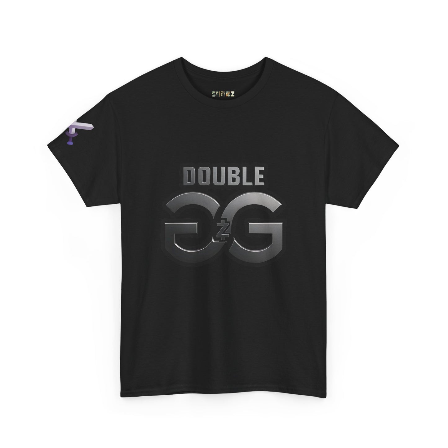Double GG Unisex Heavy Cotton Tee - Stylish Graphic Tee for Everyday Wear