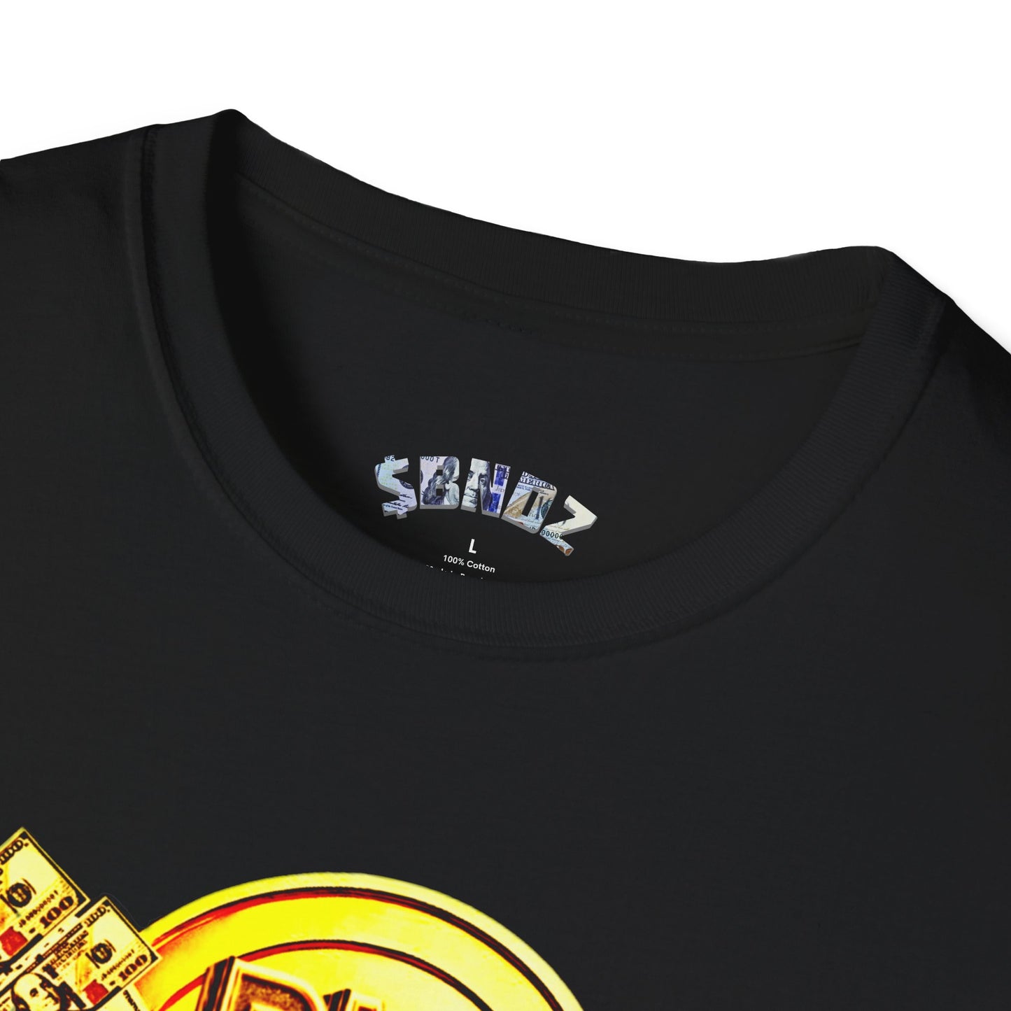 All Gold Band Man: Unisex Softstyle T-Shirt