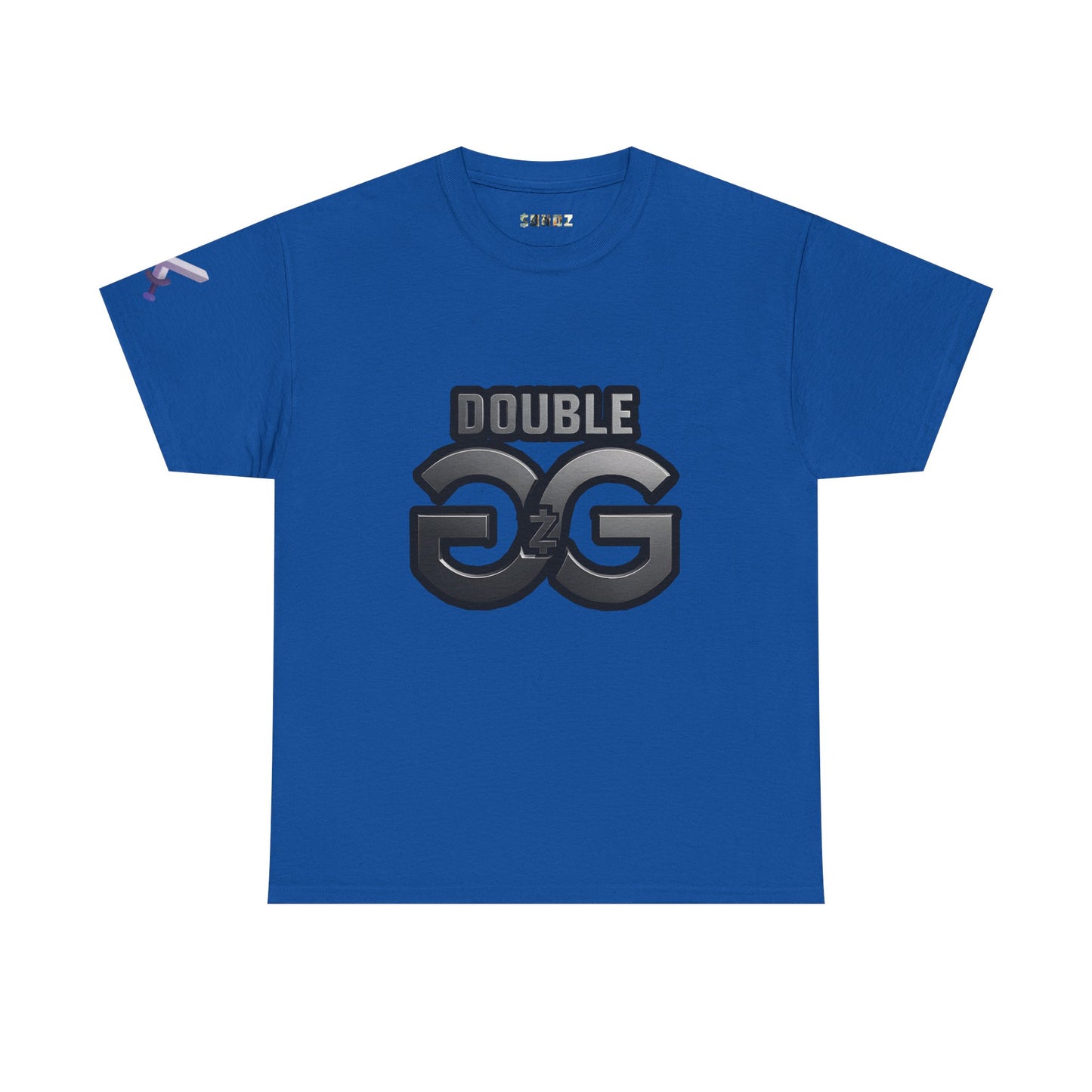 Double GG Unisex Heavy Cotton Tee - Stylish Graphic Tee for Everyday Wear