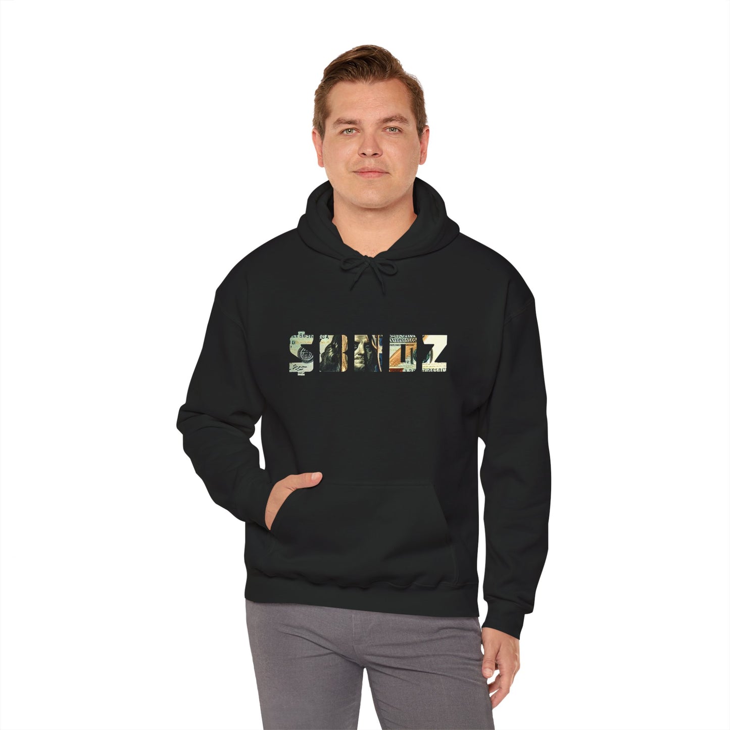$BNDZ Hoodie - Bold Money Motif for Urban Style