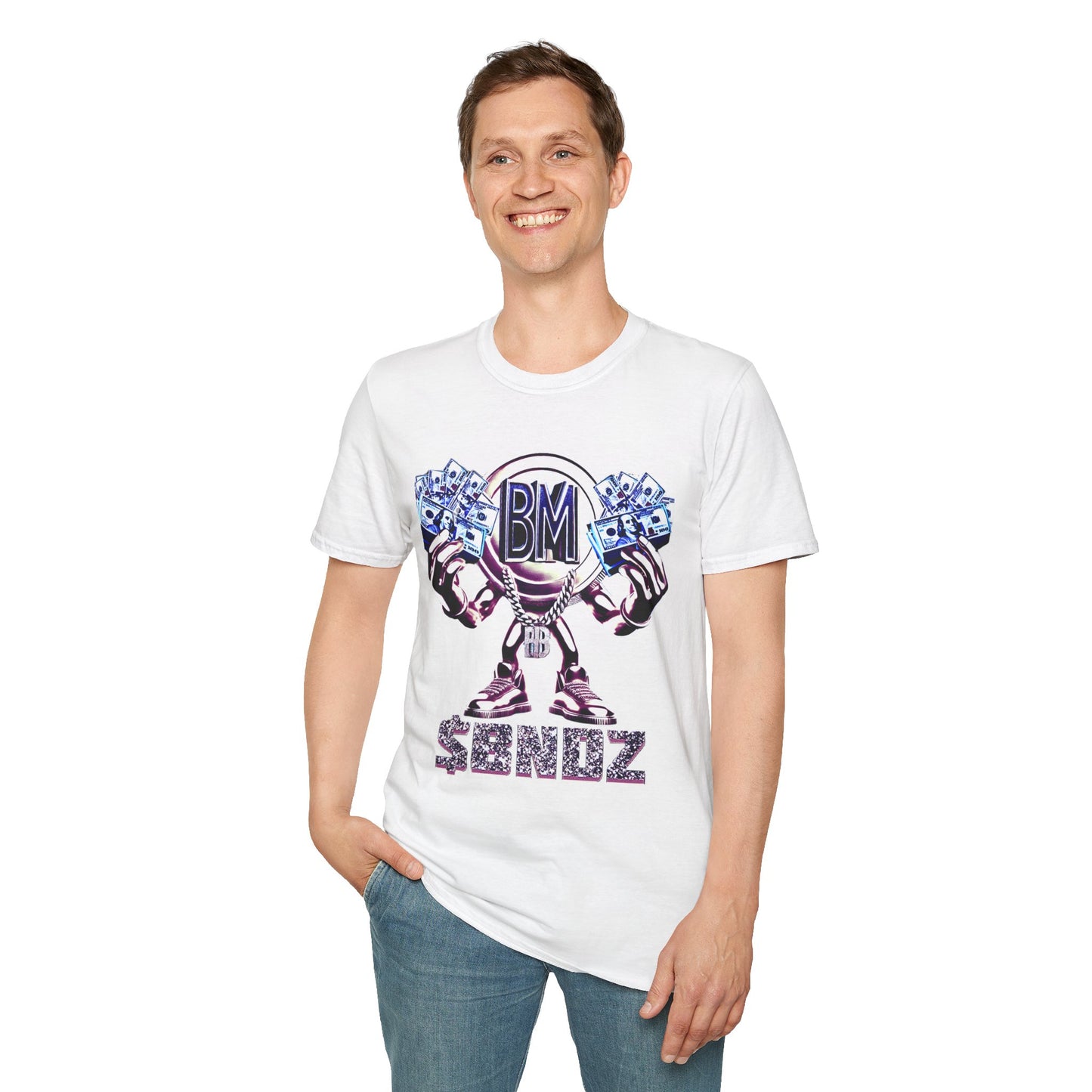 Blue Berry Band Man Unisex Soft style T-Shirt -