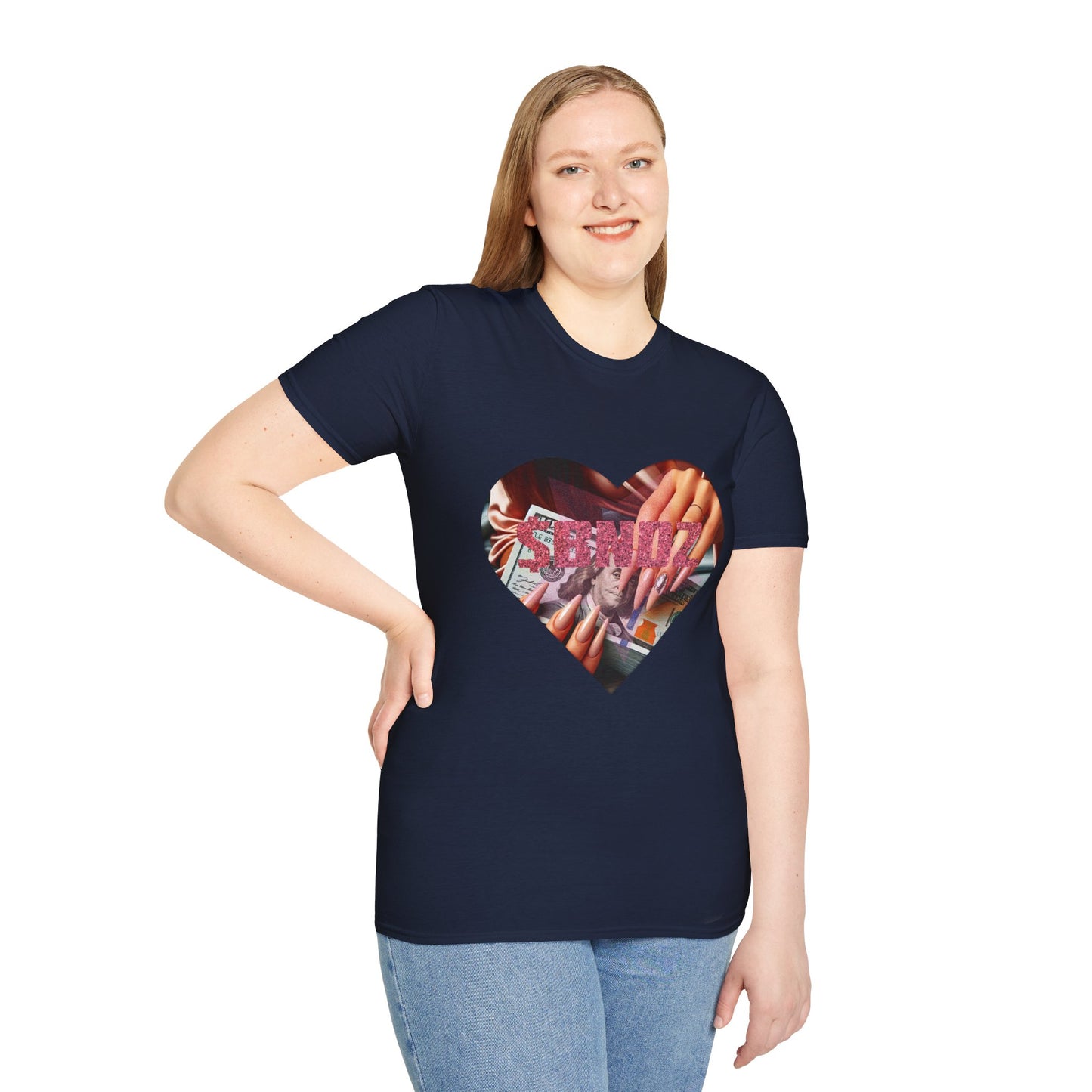 Lady $BNDZ T-Shirt - Heart Design