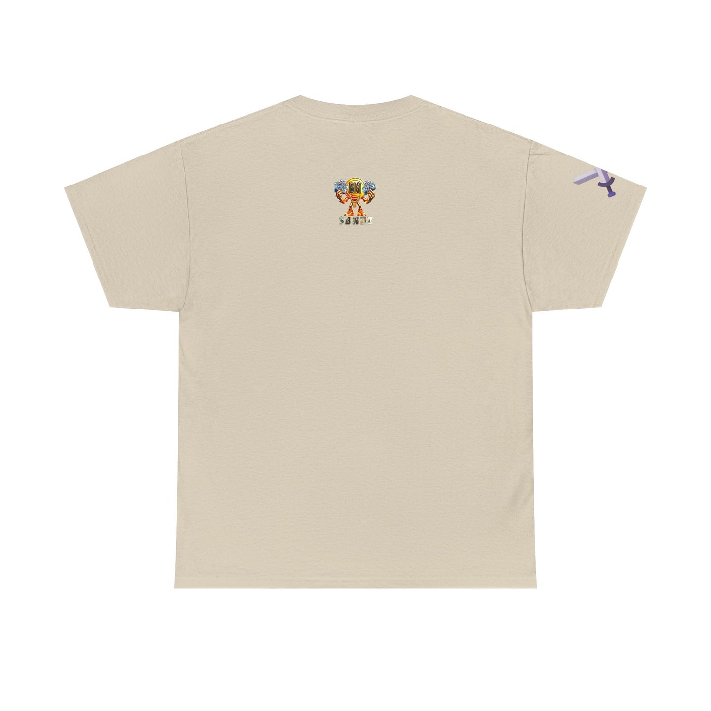 Double GG Unisex Heavy Cotton Tee - Stylish Graphic Tee for Everyday Wear