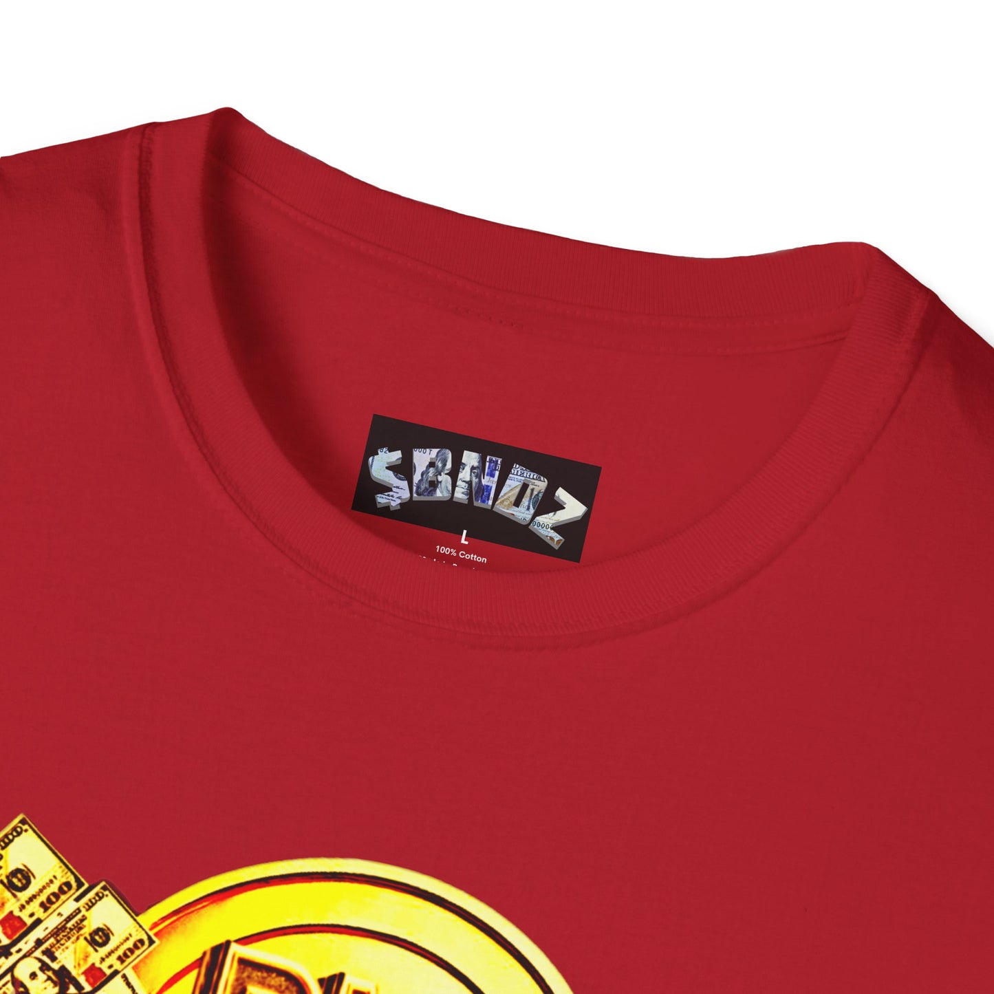 All Gold Band Man: Unisex Softstyle T-Shirt