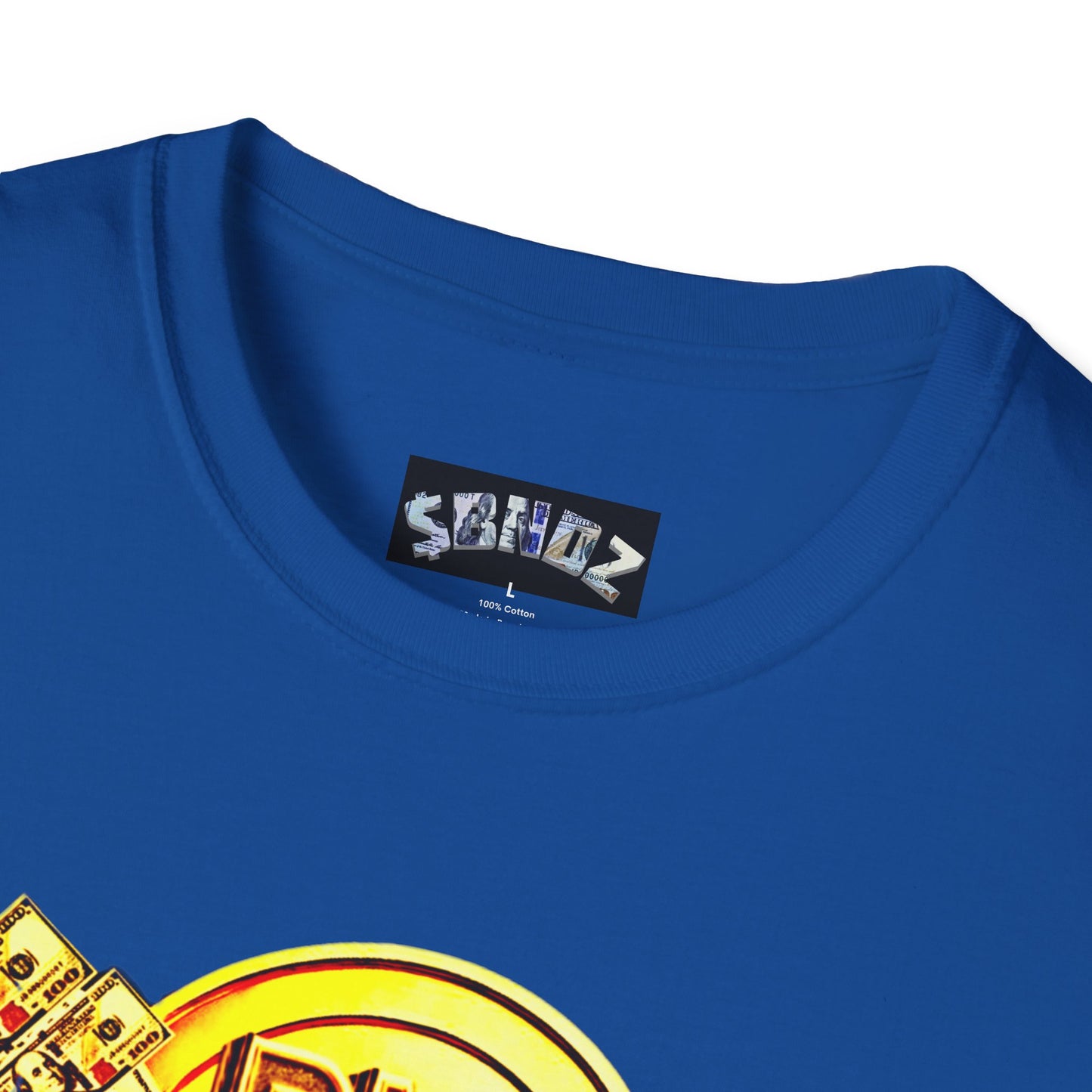 All Gold Band Man: Unisex Softstyle T-Shirt