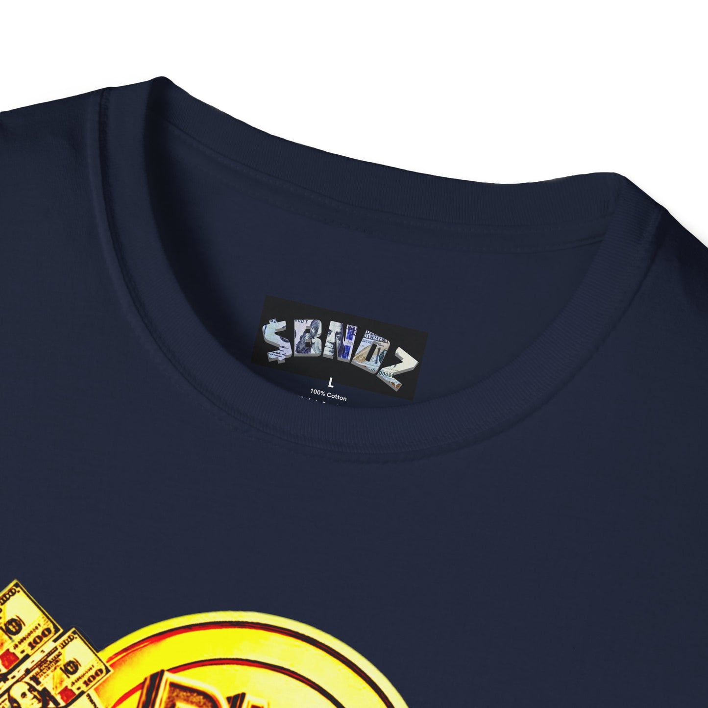 All Gold Band Man: Unisex Softstyle T-Shirt