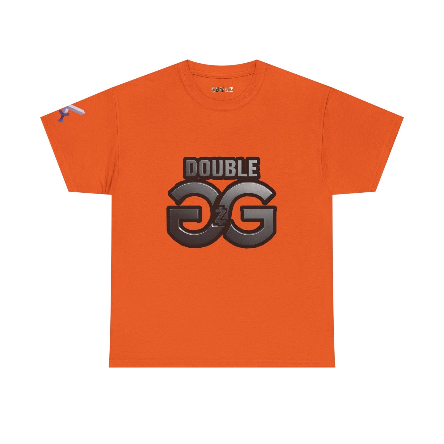 Double GG Unisex Heavy Cotton Tee - Stylish Graphic Tee for Everyday Wear