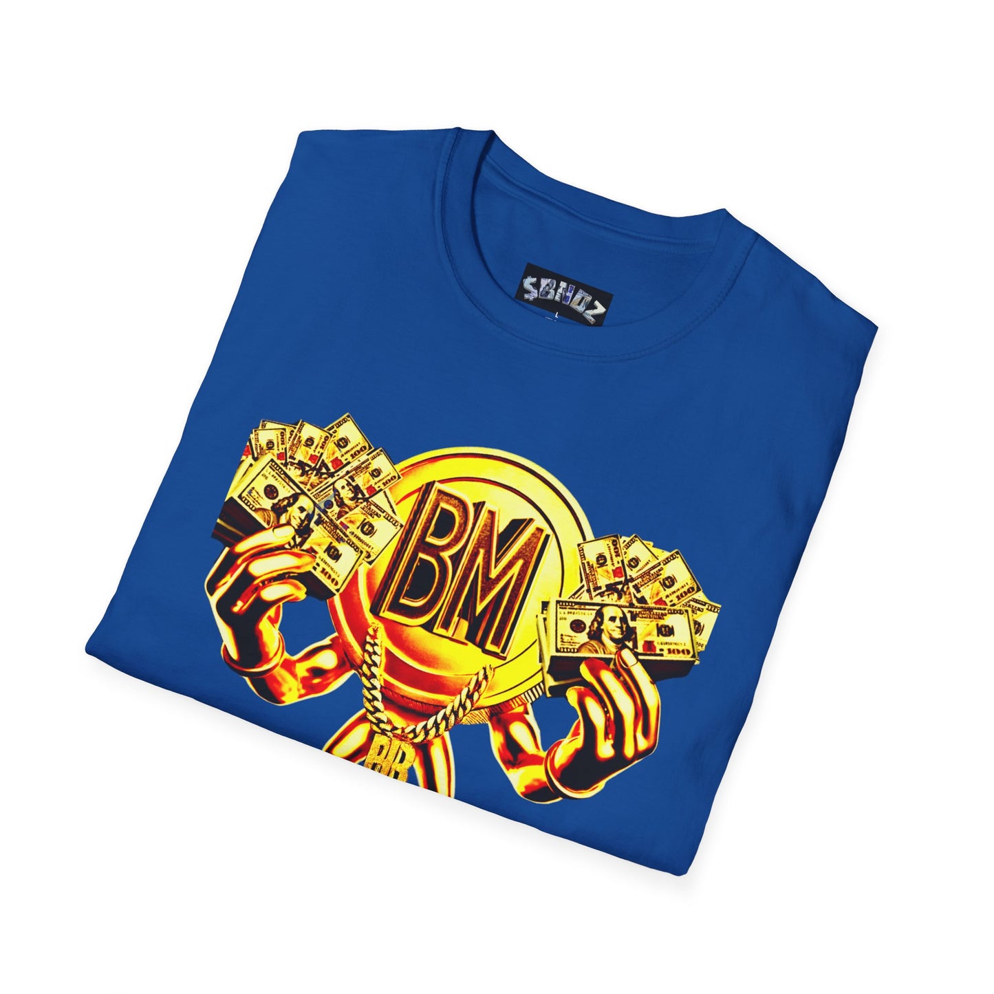 All Gold Band Man: Unisex Softstyle T-Shirt